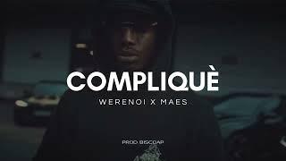 Werenoi x Maes Type Beat " COMPLIQUE' "  | Instru Rap 2024