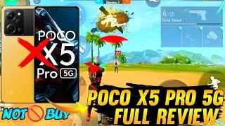Poco x5 Pro 5g Free fire Gameplay ||  Poco x5 Pro 5g Free fire test || Gaming Test Full Review