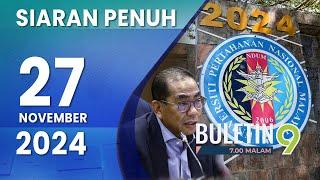 Buli UPNM: 5 Pegawai Kadet Dibuang, Diarah Bayar Ganti Rugi | Buletin TV9, 27 November 2024