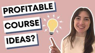 Is your online course idea profitable?