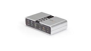 7.1 USB Audio Adapter External Sound Card with SPDIF Digital Audio - ICUSBAUDIO7D | StarTech.com