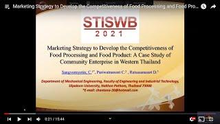 Marketing Strategy to Develop the Competitiveness of Food Processing  and Food Product: A Case......