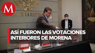 Mediante voto, senadores de Morena eligen a nuevo presidente de mesa directiva