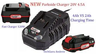 Parkside Charger 20V 4.5A PLG 20 C3 TESTING