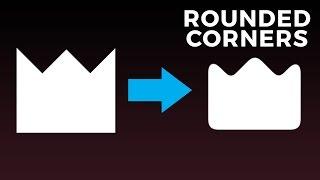How to Round Corners on ANY Object in Photoshop!