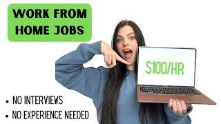 12 Highest Paying Work From Home Jobs No Experience Needed (2023)