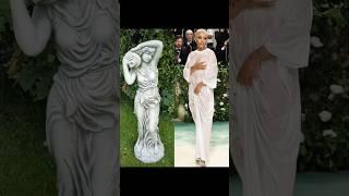 Doja Cat became a statue for the garden  #fashion #celebrities #fashionstyle #dojacat