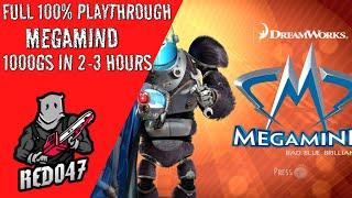 Megamind Ultimate Showdown - FULL 100% Playthrough (NO COMMENTARY)