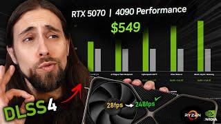 AMD is in a rough spot... NVIDIA RTX 5000 Series with DLSS4, MFG, Reflex 2 & More!