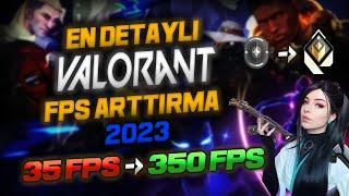 VALORANT EN İYİ FPS ARTTIRMA AYARLARI | VALORANT FPS ARTTIRMA | DROP SORUNU ÇÖZÜMÜ 2023