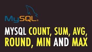 01: MySQL COUNT and SUM