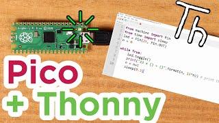 How to Setup a Raspberry Pi Pico and Code with Thonny