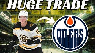 NHL Trade - Bruins Trade Trent Frederic & Max Jones to Oilers