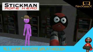 Stickman Rope Hero All Worm Missions Walkthrough