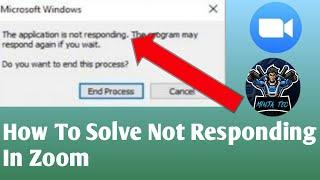 How To Solve Not Responding In Zoom | Minja Tec