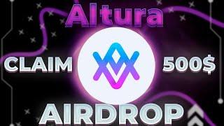 BEST CRYPTO AIRDROP TOKEN 2024 | Altura TOKEN CLAIM 500 $