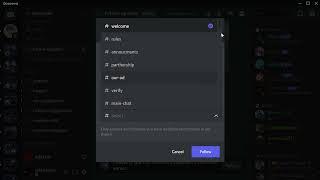 How to follow a discord server announcements into your server