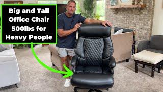 Big and Tall Office Chair 500lbs for Heavy People Review