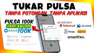 CARA CONVERT PULSA KE DANA TANPA POTONGAN | TUKAR PULSA JADI SALDO DANA E-WALLET | BKD tutorials