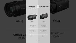 Panasonic HC-VXF1 vs Sony FDR-AX53 Comparison  #comparison #camera #sony #video #panasonic #handycam