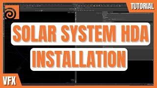 Houdini Solar System HDA - Installation