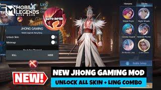 Jhong Gaming Unlock All Skin [Special Edition] Ling Auto Combo, Maphack, Auto Retri & More