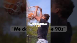 WE DONE WITH THE 90s‼️‍️ #basketball #basketballshorts #nba