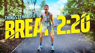 How I Broke 2:20: Smarter Training, Big Results!