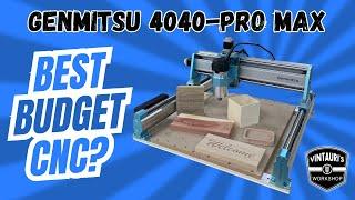 Genmitsu 4040-Pro Max | The Best beginner CNC?