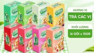 Review Trà Cozy Hòa Tan Ice Tea - Giải Khát Tươi Mát Với Trà Đào, Trà Chanh, Trà Vải