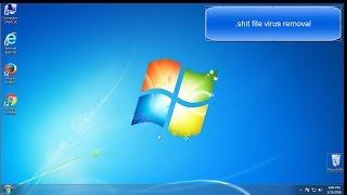 Remove .shit Files Virus Ransomware