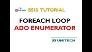 ForEach Loop ADO Enumerator | foreach ado enumerator in ssis | ssis tutorial part 45