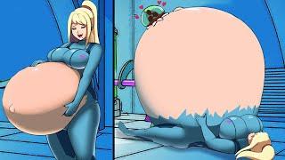 Metroid Vore : Samus Parasite Pregnancy Mission ( No Damage )