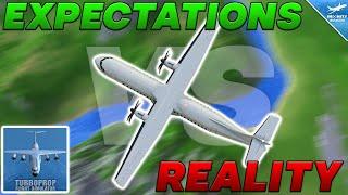 Turboprop Flight Simulator: Expectations VS Reality