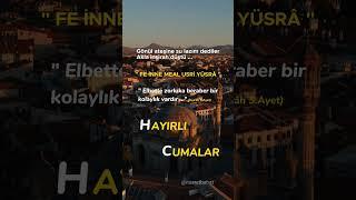 Hayırlı Cumalar ️ #hayırlıcumalar #cumamesajları #cuma