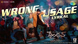 Wrong Usage - Lyrical Video | Saindhav | Venkatesh Daggubati | Santhosh Narayanan | Nakash Aziz