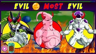 Dragon Ball Z Villains: Evil to Most Evil
