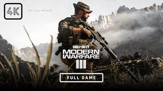 Modern Warfare III [ 2023 ] FULL CAMPAIGN Gameplay | Call of Duty [ 4K UHD ]