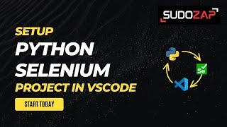 Setup Python Selenium project in VS Code #python #seleniumpython  | @sudozap