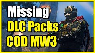 How to Find The Missing DLC Data Packs in COD Modern Warfare 3 (Quick Tutorial)