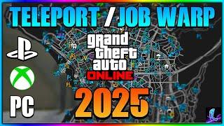 How to TELEPORT / JOB WARP in GTA Online! (UPDATED 2025)