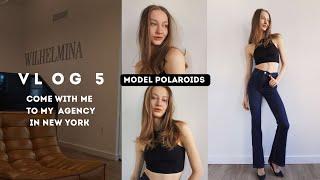 NYC MODELING AGENCY MEETING, the process of MODEL POLAROIDS, going out in New York