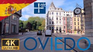 ВОЖДЕНИЕ OVIEDO, Uviéu, Княжество Астурия, ИСПАНИЯ I 4K 60fps