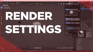 Blender 3.0 Render Settings - Optimize Render Time