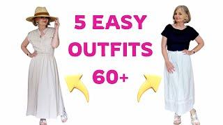 5 Low Effort Summer Outfits For Women Over 60