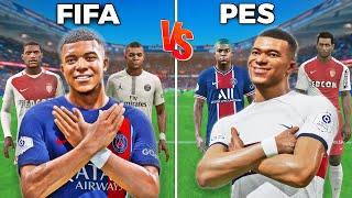 Kylian Mbappe - FIFA vs PES evolution [2017 - 2024]  Fujimarupes