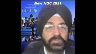 New NOC code 2021 Canada
