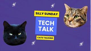 Silly Sunday: Cats Tech Talk #laptopcat #catonkeyboards