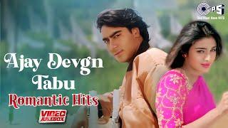 Ajay Devgn Tabu Romantic Hits | 90s Hits Hindi Songs | Sadabahar Songs| Bollywood Hits Video Jukebox
