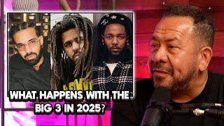 Elliott Wilson's Predictions For Kendrick Lamar, Drake & J. Cole In 2025 | What Do YOU Think?